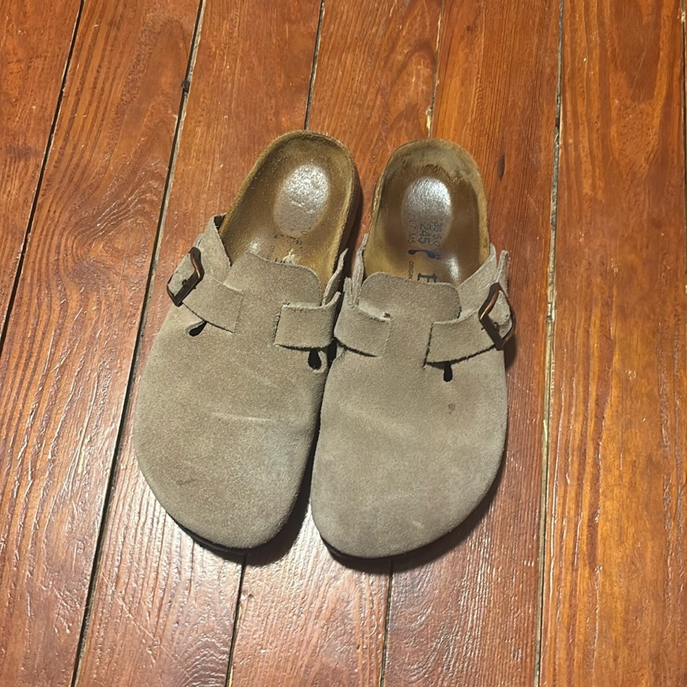 Birkenstock Betula Suede Clogs size 38